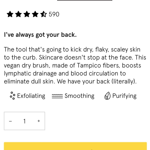 3/$20*when bundled* NWT grace & stella I’ve Always Got Your Back Dry Brush - Picture 8 of 12